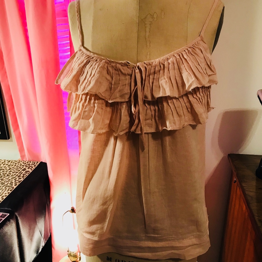 Ann Taylor Ruffle Top
